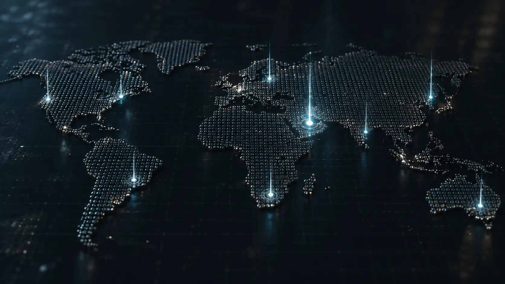 Global presence, local delivery Image